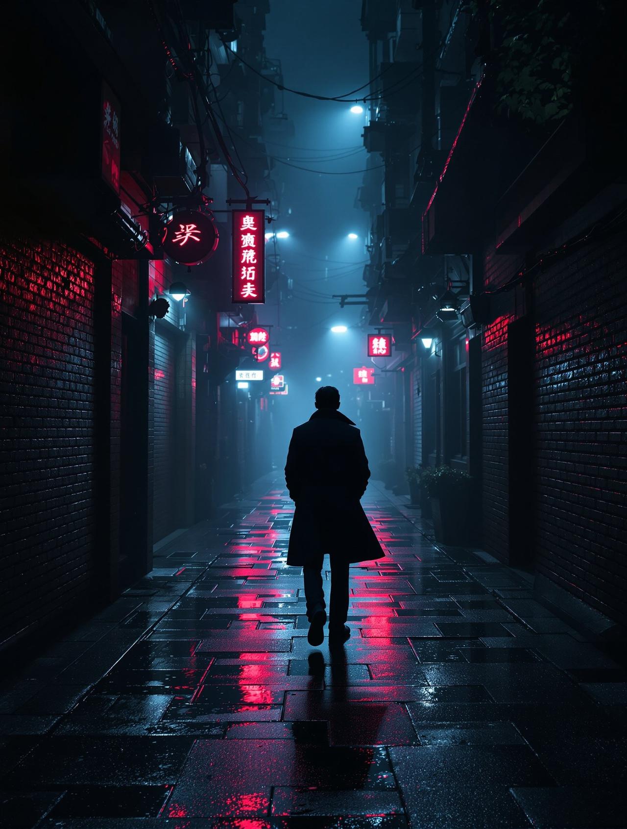 暗夜追踪者 - 红果动漫悬疑题材短剧封面